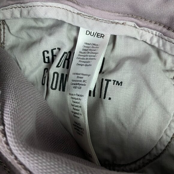 DU/ER No Sweat Slim Straight Stretch Pants Women's 29 x 32 Lilac Pink - Picture 6 of 14